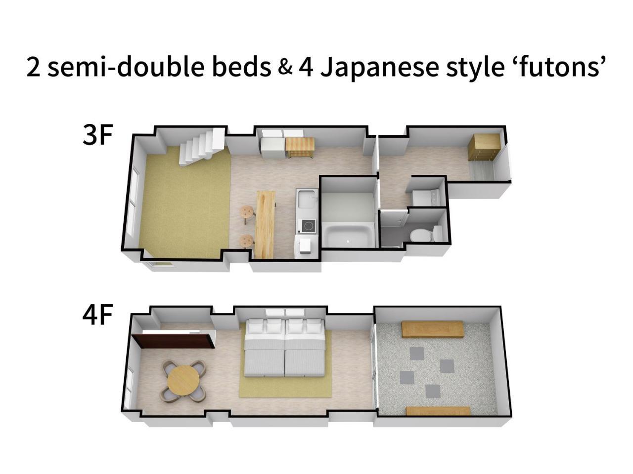 Bijou Suites Hana Osaka Exterior foto